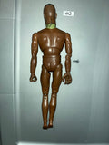 1/6 Scale Nude Super Articulated African American GI Joe Figure