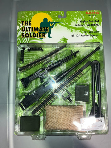 1/6 Scale Ultimate Soldier Vietnam U.S. Machine Gun Weapons Set - NIB