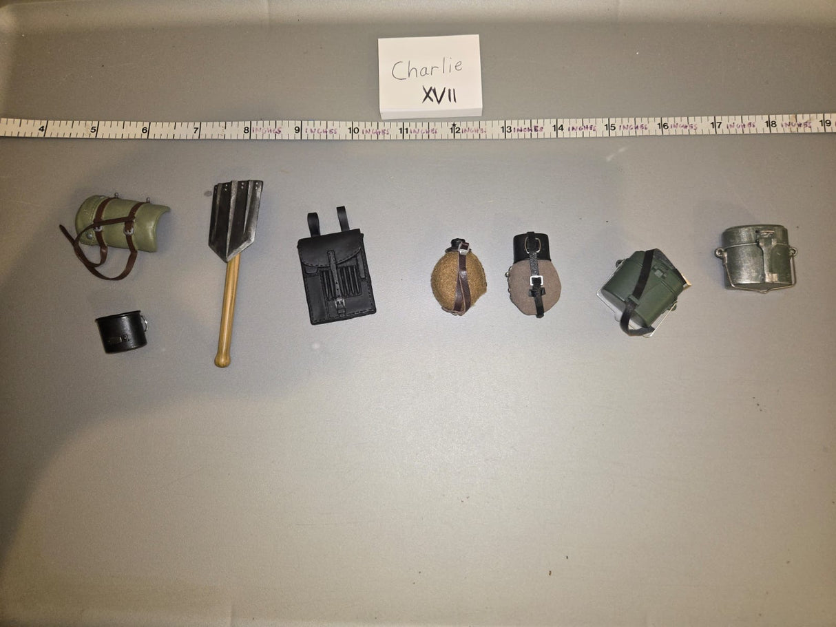 1/6 Scale WWII German Field Gear Lot