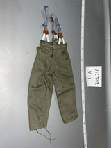 1/6 WWII German Pants with Suspenders -