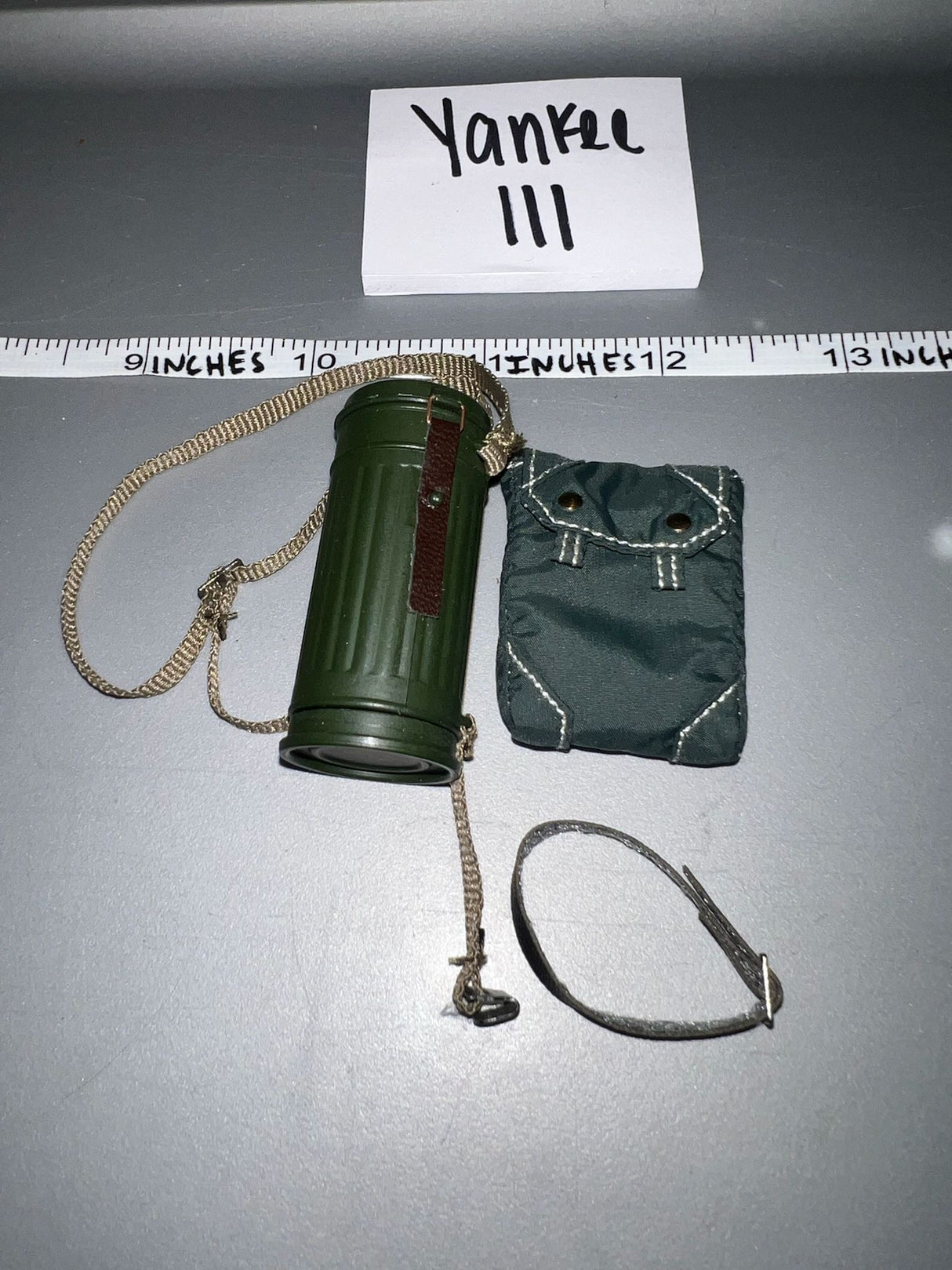 1/6 Scale WWII German Gas Mask Can - Luftwaffe