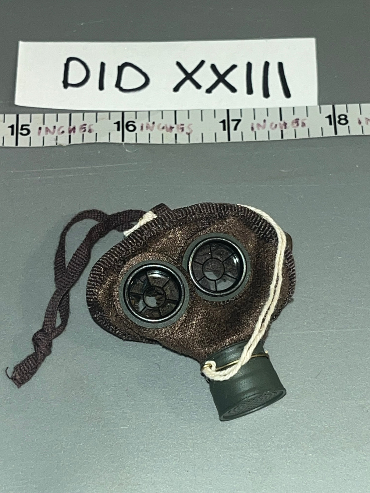 1/6 Scale World War One German Gas Mask - DID MG08 Gunner 11015