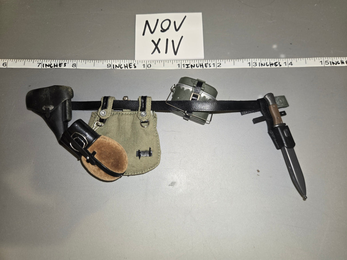 1/6 Scale WWII German Field Gear Lot