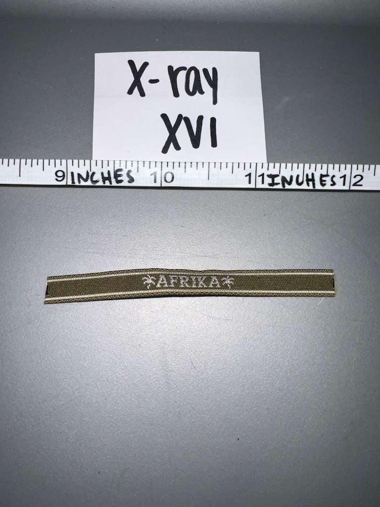 1/6 Scale WWII German Afrika Korps Cuff Title
