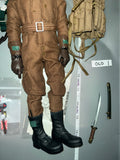 1/6 Scale WWII Japanese Pilot Aviator Figure - BBI