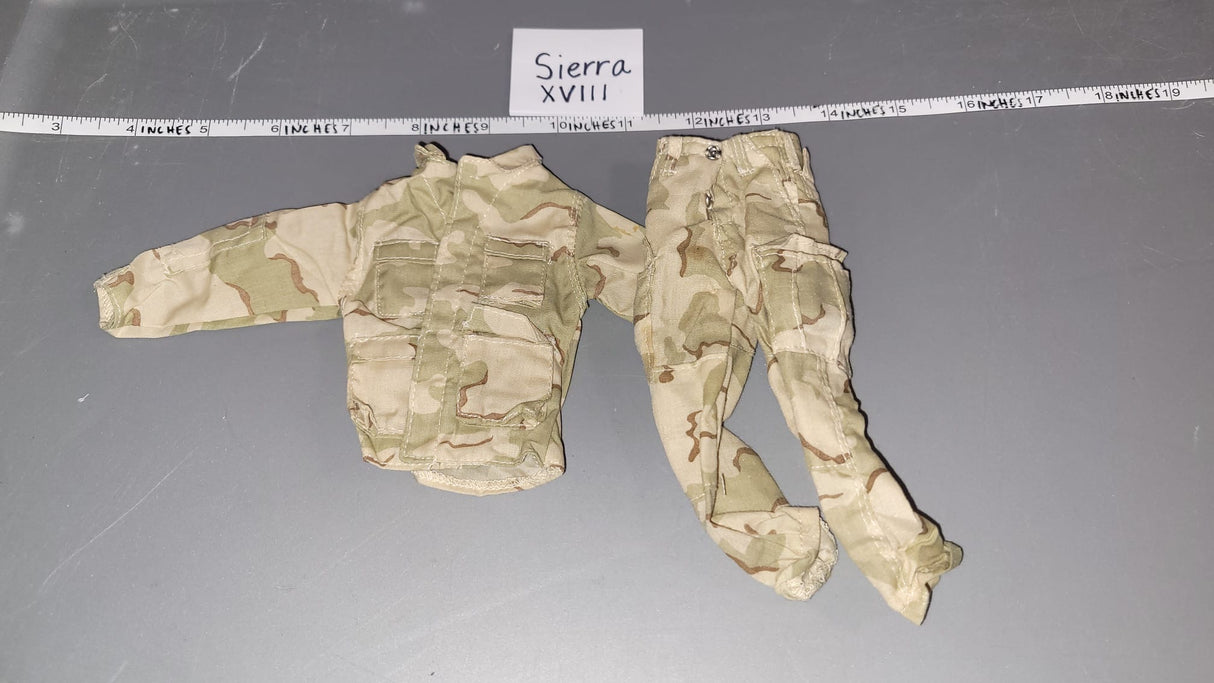 1:6 Scale Modern Era Desert BDU Uniform