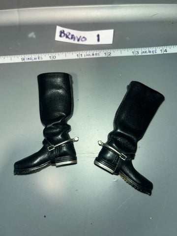 1/6 Scale WWII German Leather Jack Boots