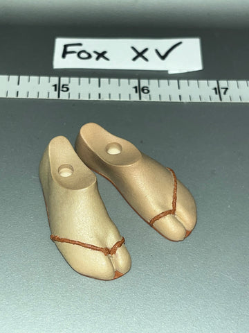 1/6 Scale Medieval Modern Era Ninja Sandal Feet