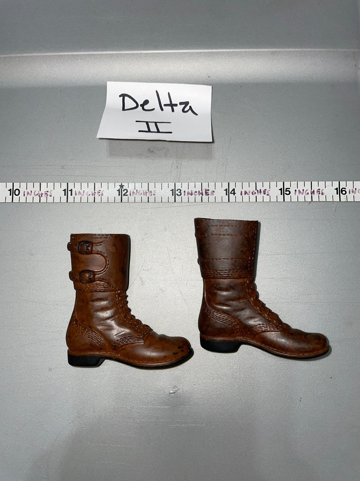 1/6 Scale WWII US Buckle Top Boots