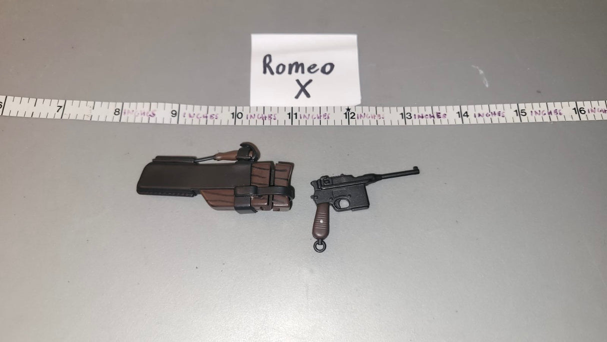 1/6 Scale WWII German Broom Handle Pistol