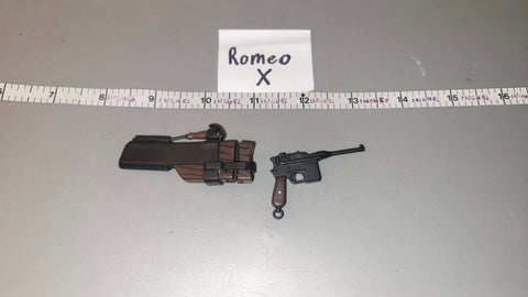 1/6 Scale WWII German Broom Handle Pistol
