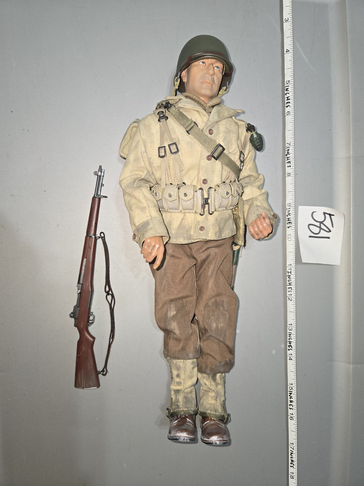 1:6 Scale WWII US Infantry Dressed Figure
