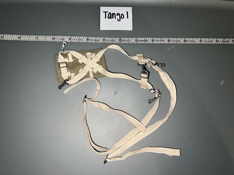 1:6 Scale WWII US Pilot Aviator Parachute Harness