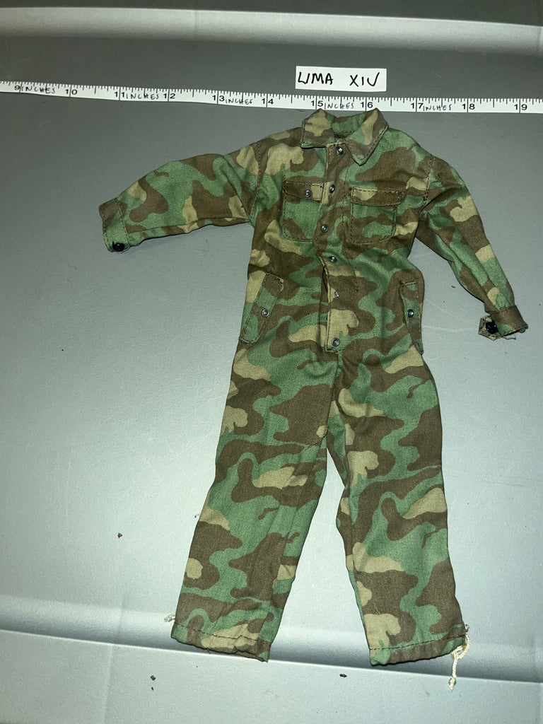 1/6 Scale WWII German Italian Camouflage Coveralls