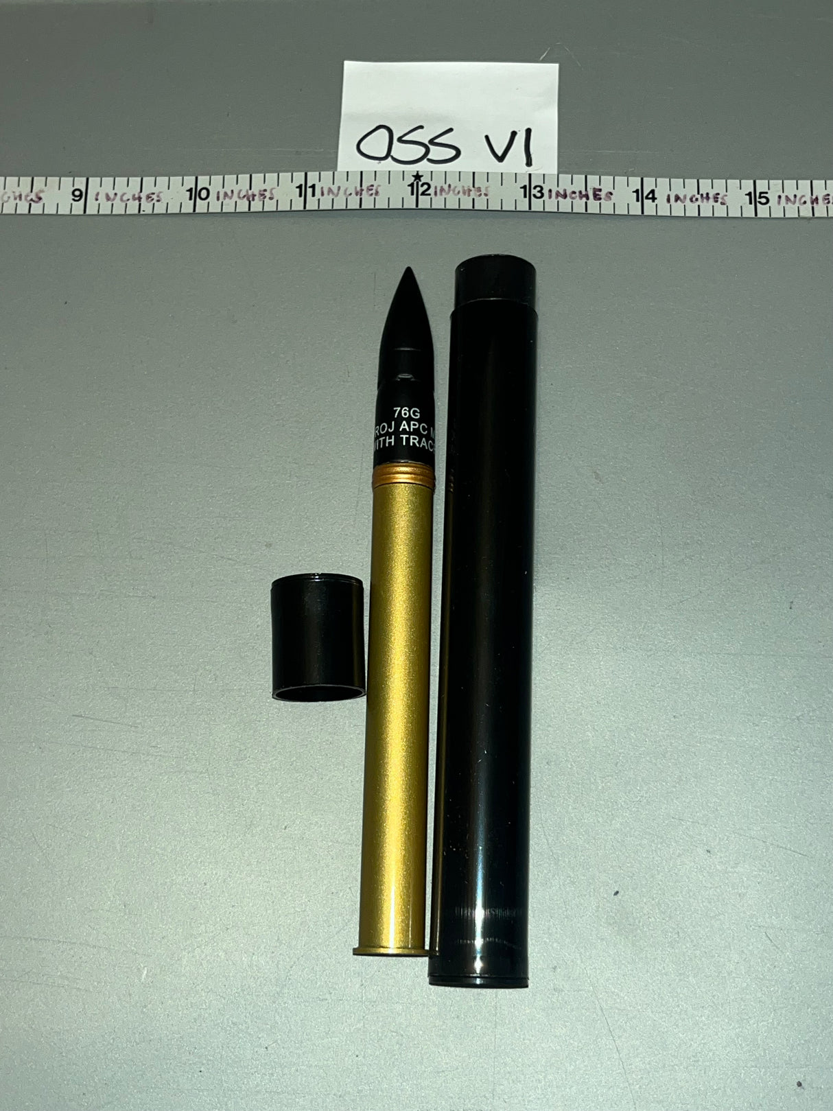 1:6 Scale WWII US Tanker 76mm Shell and Tube - Coon Ass Loader - Facepool