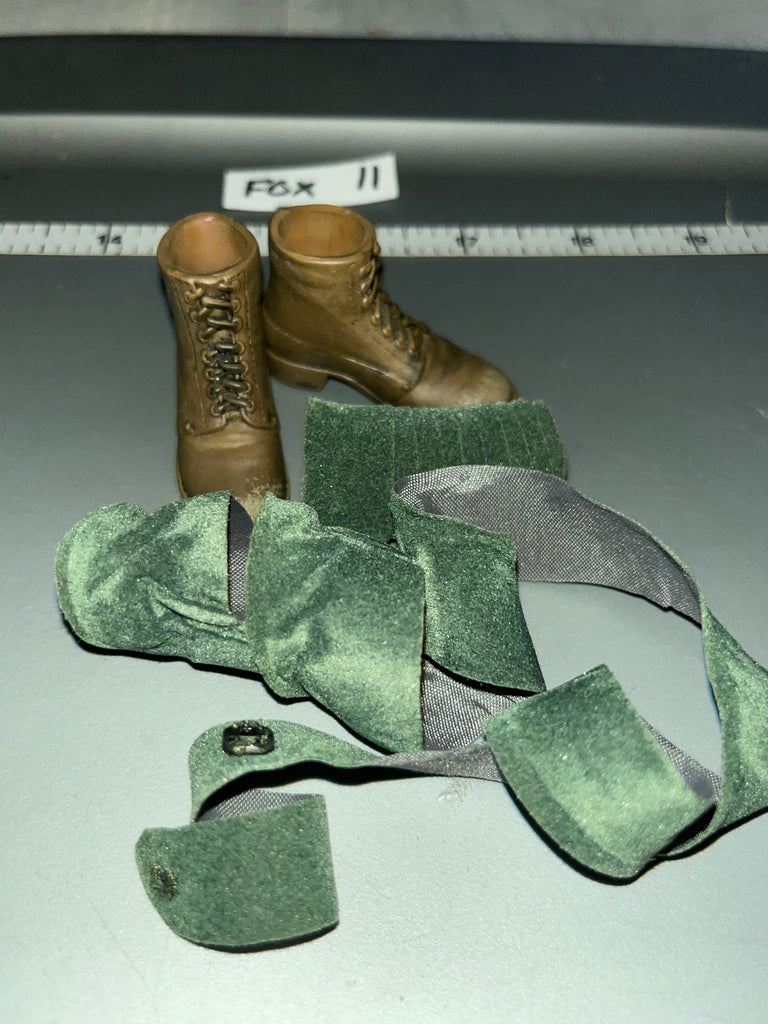 1/6 Scale World War One US Boots and Gaiters