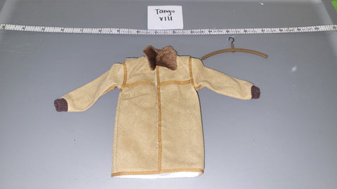 1/6 Scale WWII German Sheepskin Coat with Hanger
