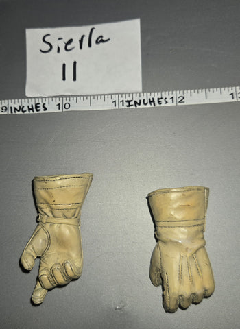 1/6 Scale Civil War Western Era Gloved Hands