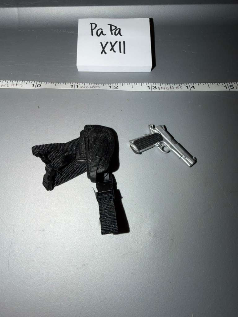 1/6 Scale Modern Pistol and Holster