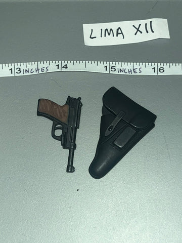 1/6 Scale WWII German Pistol and Holster