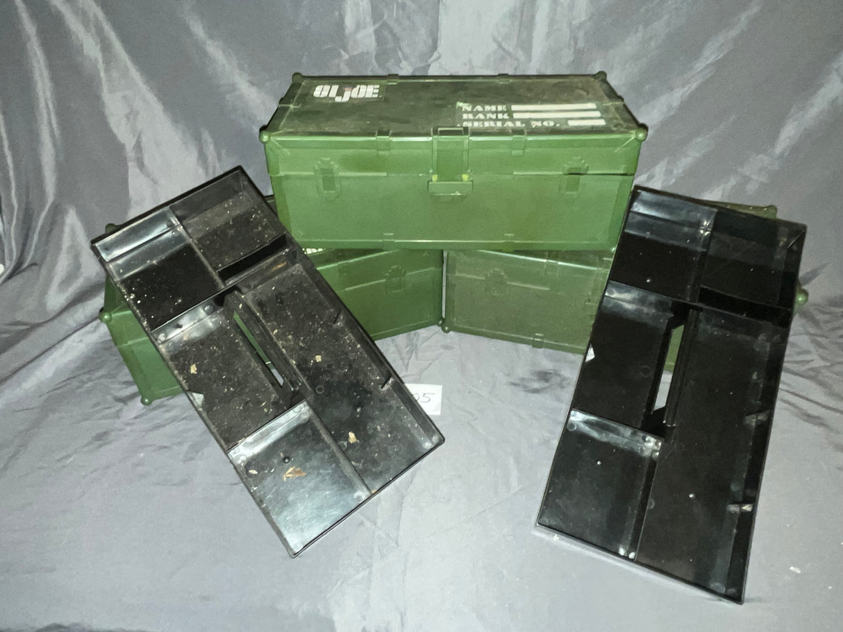 1/6 Scale GI Joe Footlocker Lot (Three)