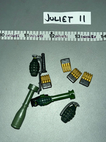 1/6 Scale WWII US Grenade Lot