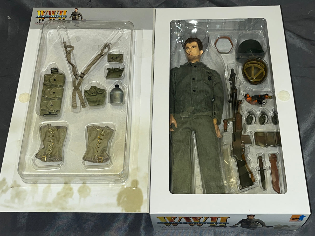 1/6 Scale WWII US Marine BAR Gunner Lewis Wilson - NIB Dragon