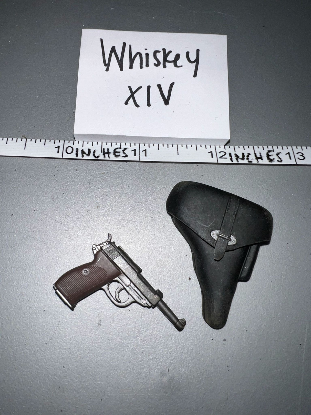 1/6 Scale WWII German Pistol and Holster