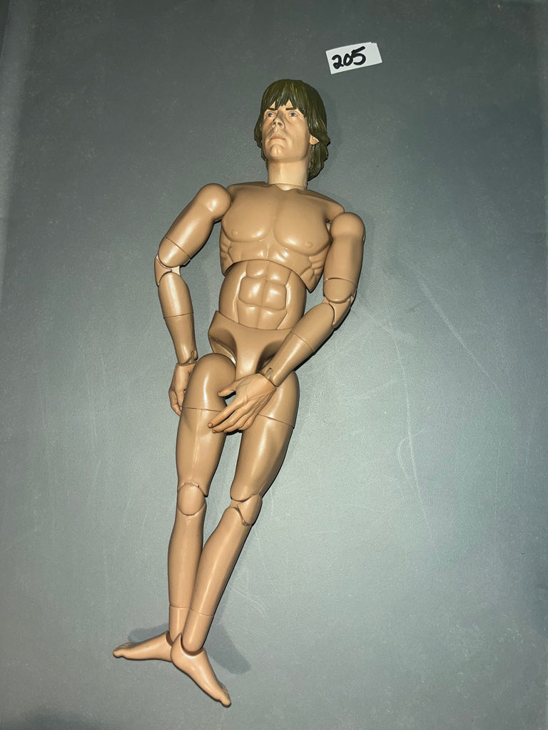 1/6 Scale Nude Star Wars Sideshow  Luke Skywalker Figure