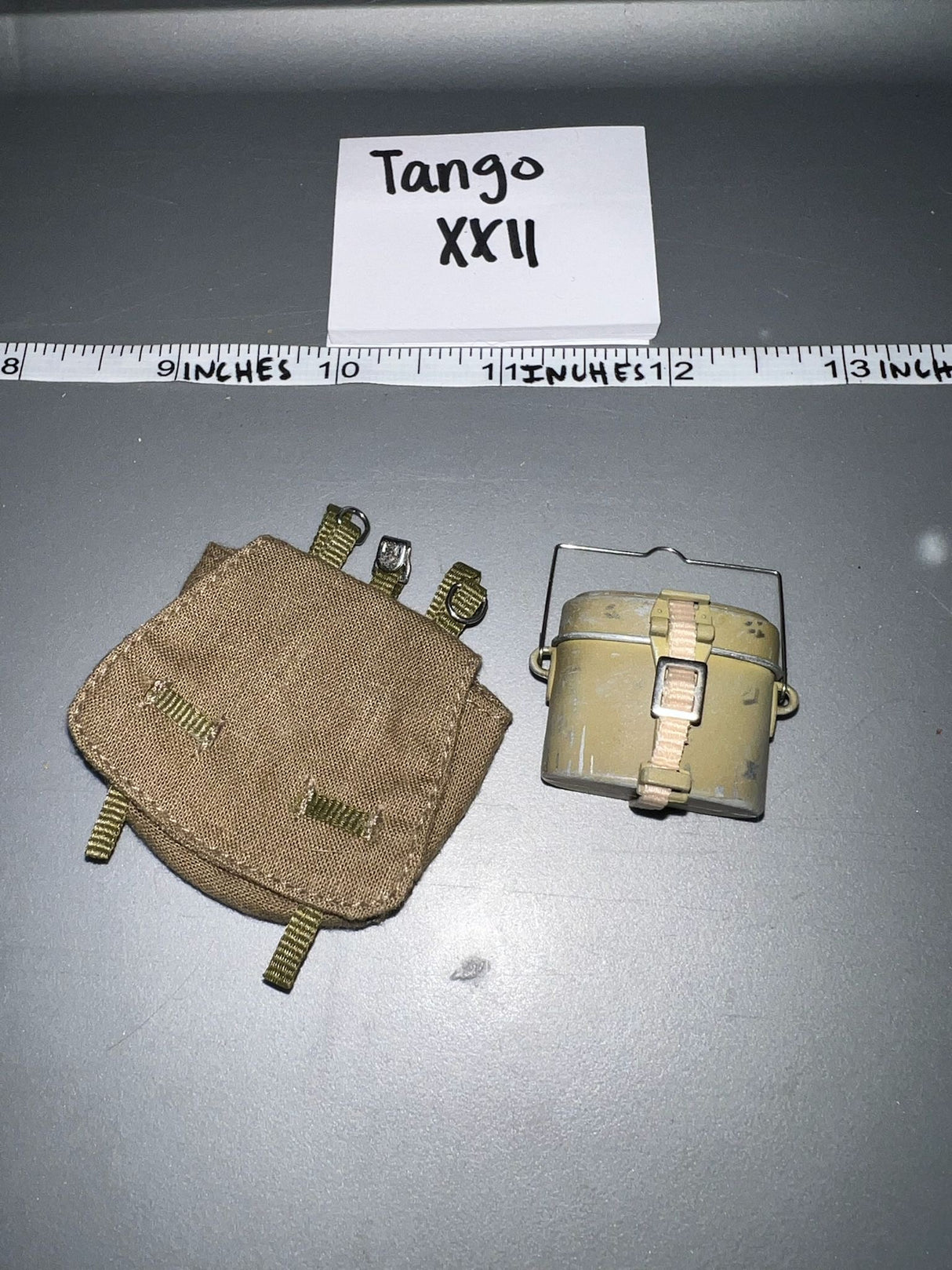 1/6 Scale WWII German Afrika Tropical Bread Bag Lot