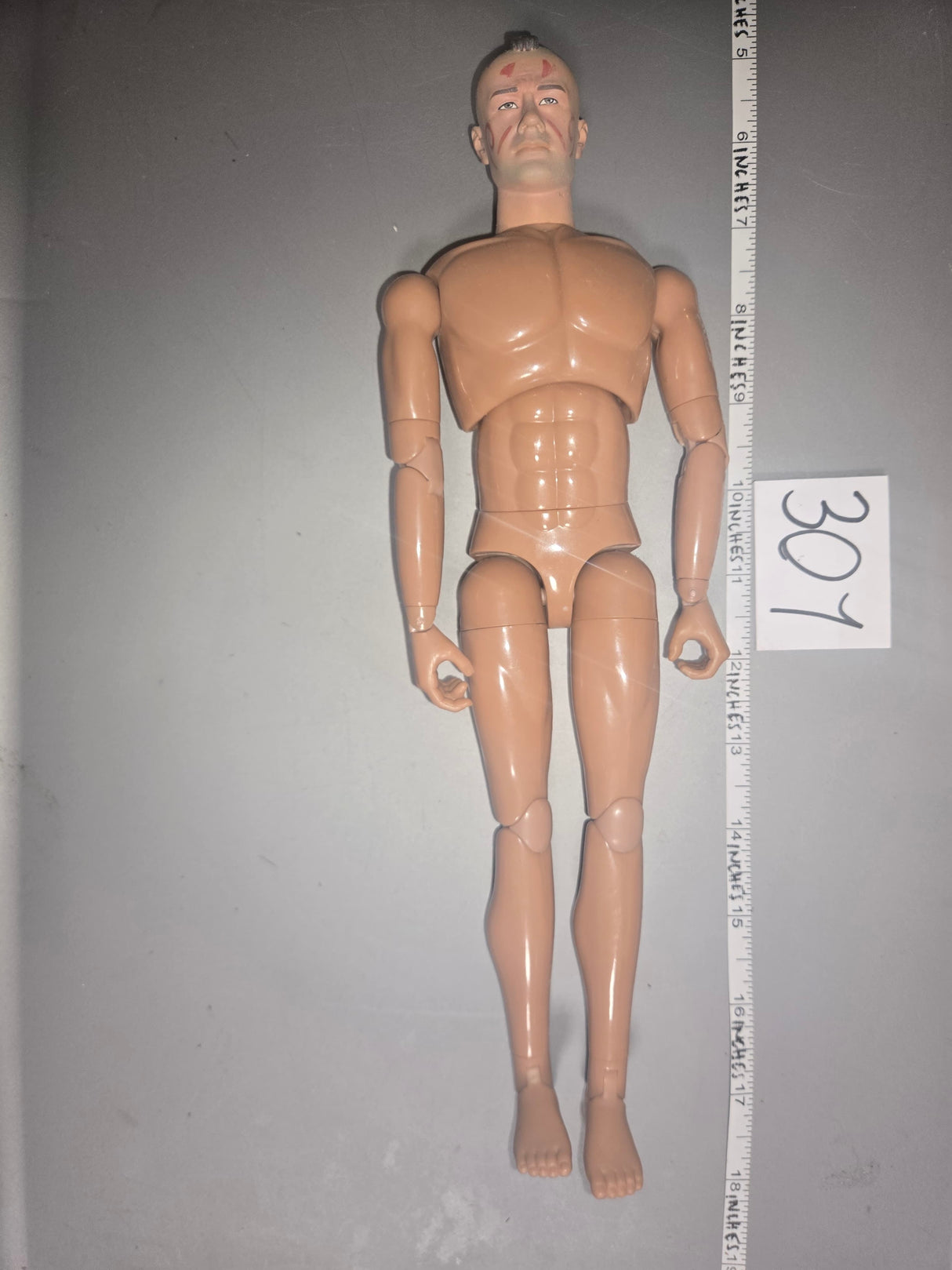 1/6 Scale Nude Dragon Figure - WWII US Paratrooper