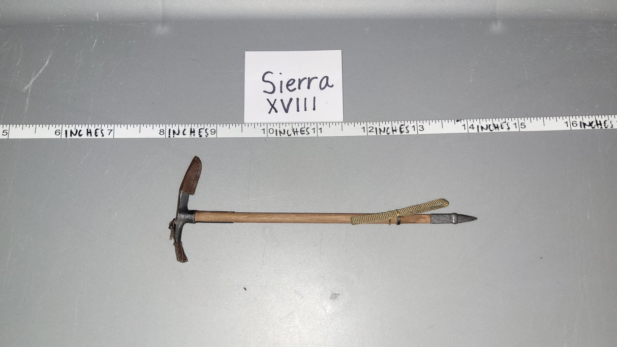 1/6 Scale WWII German Ice Pick Axe - Gebirgsjager