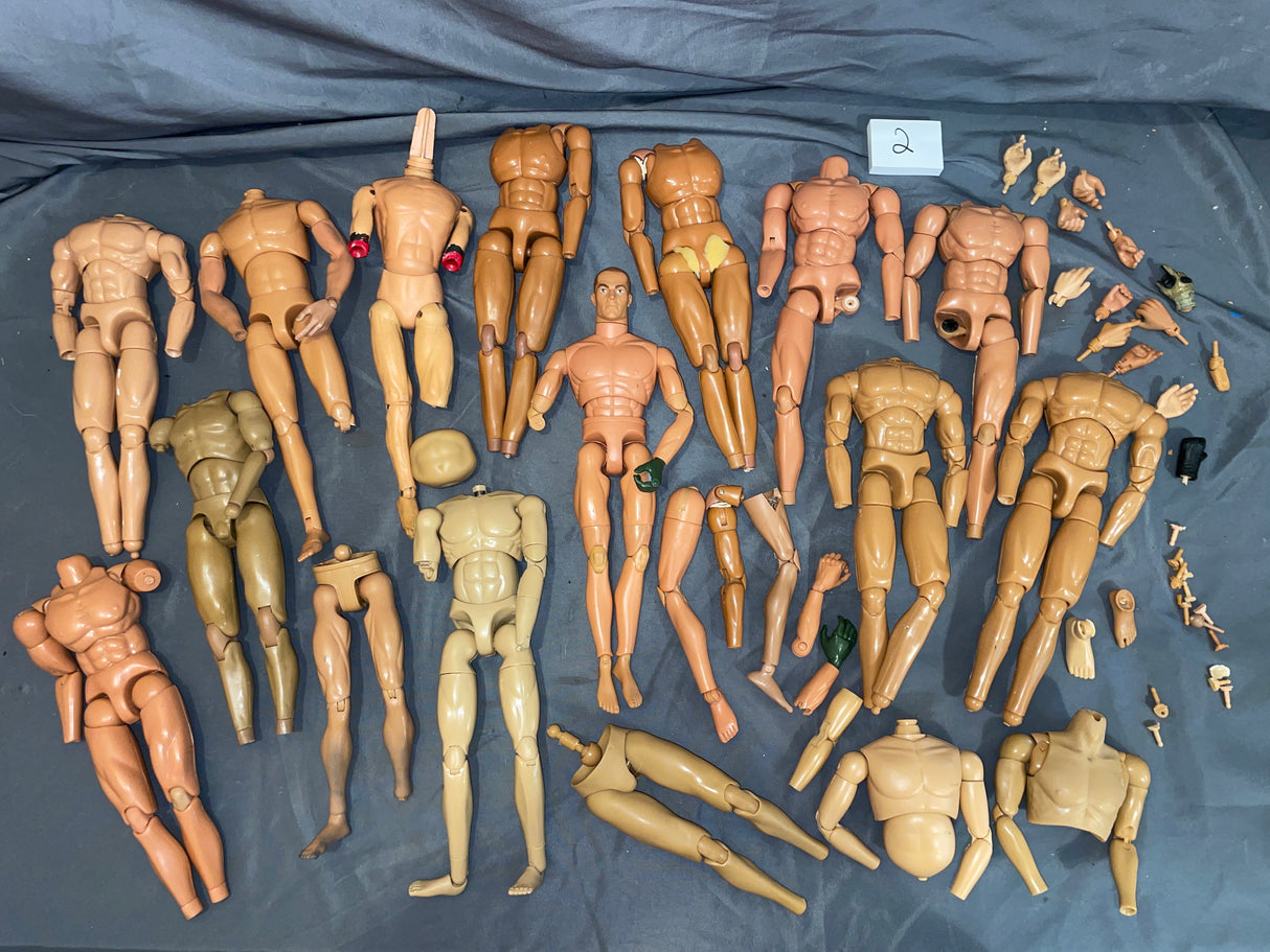 1/6 Scale Broken Bodies Nude Figure Lot