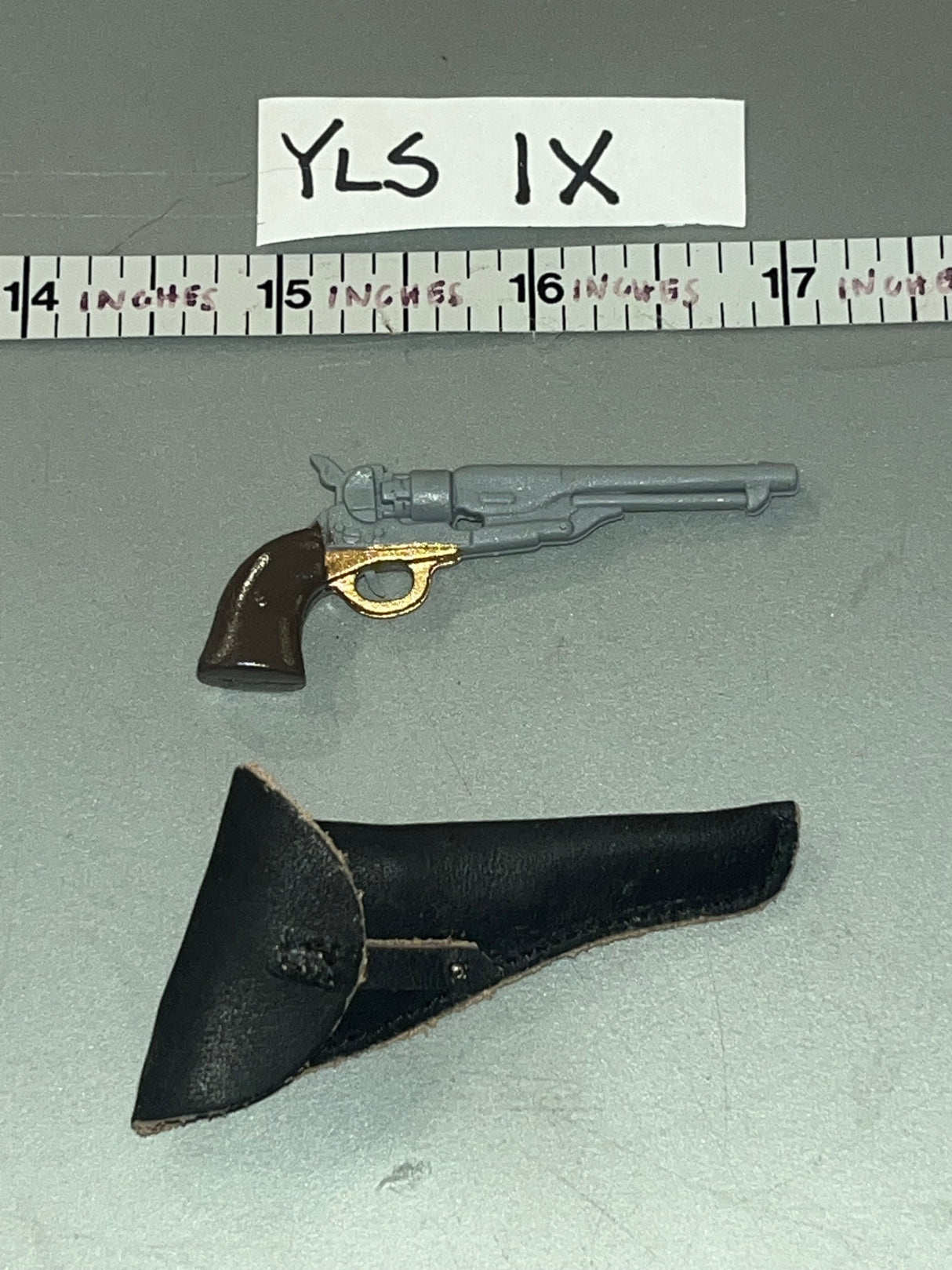 1/6 Scale Civil War Revolver and Holster