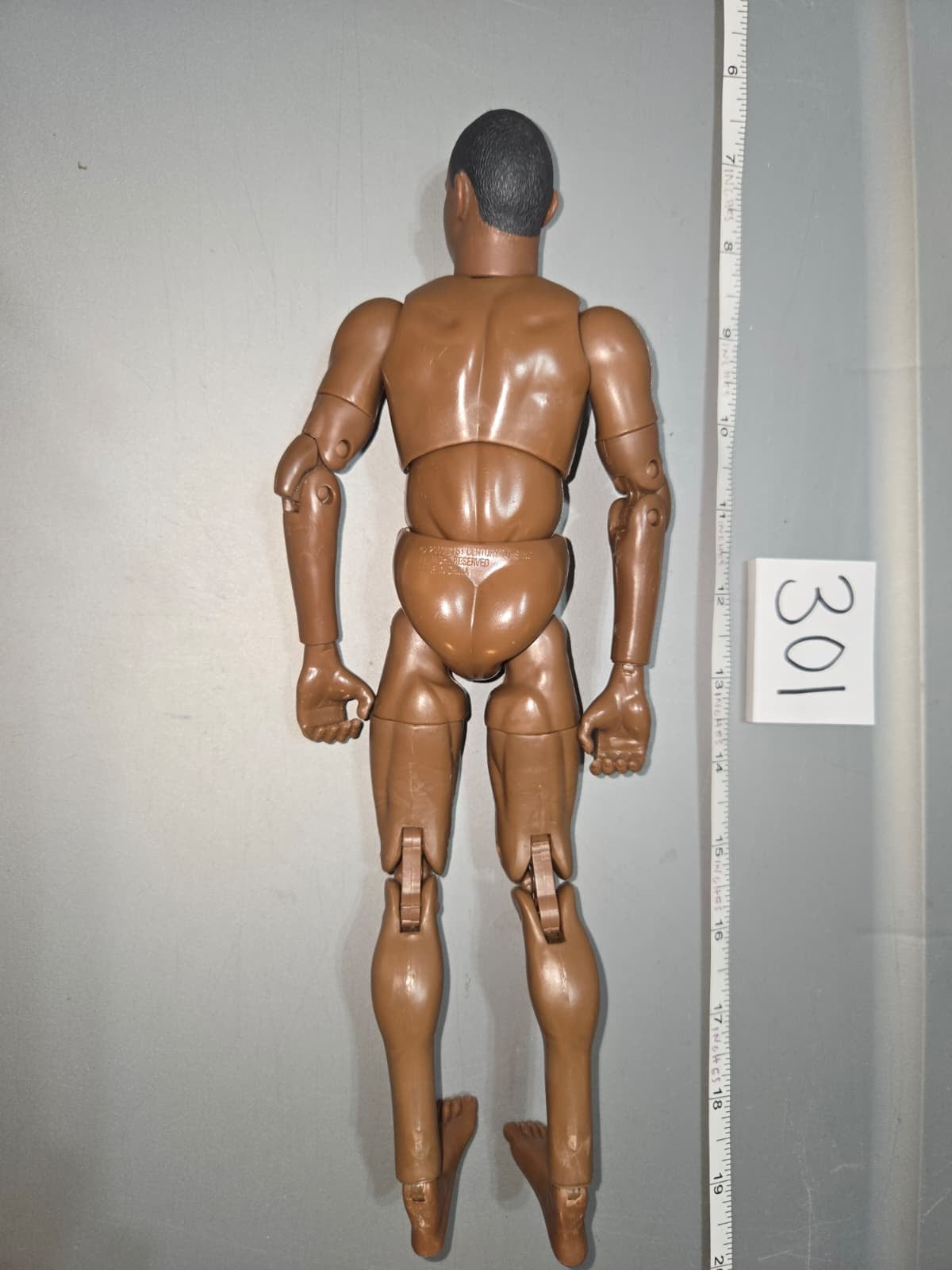 1/6 Scale Nude African American Ultimate Soldier Figure