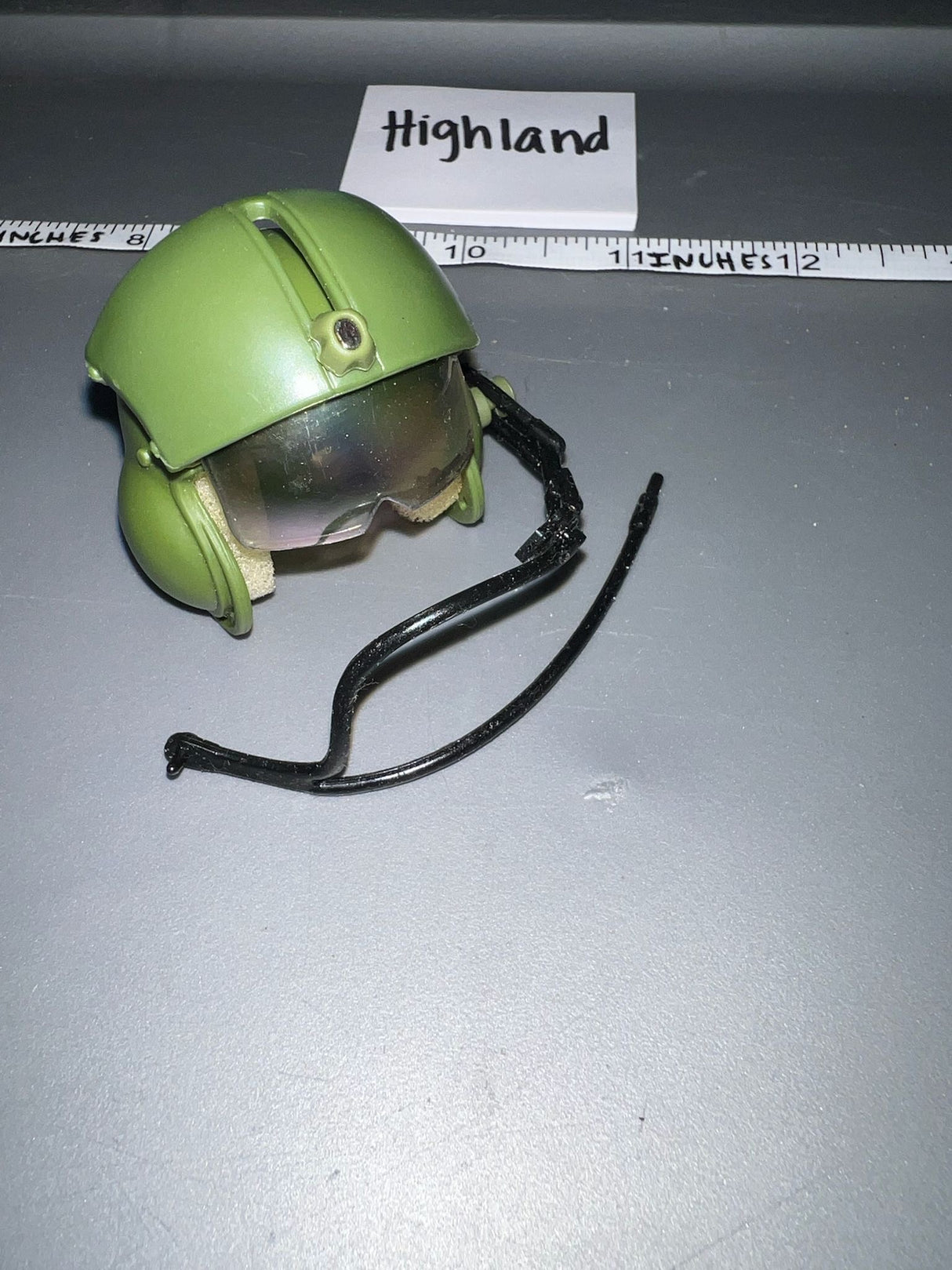 1/6 Scale Modern Helicopter Pilot Flight Helmet - Female