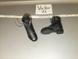 1/6 Scale Modern Era Black Combat Boots - Victor XI