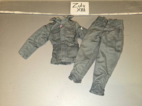 1/6 Scale WWII German Feldgrau Uniform Set - Zulu XIII