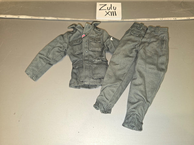 1/6 Scale WWII German Feldgrau Uniform Set - Zulu XIII