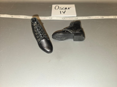 1/6 Scale WWII German Lace Up Ankle Boots