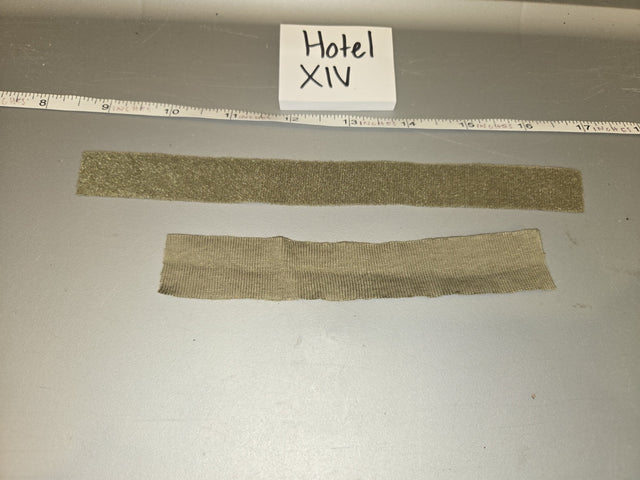 1/6 Scale Modern US Army Velcro Name Tape and Branch Tape Set - Hotel XIV
