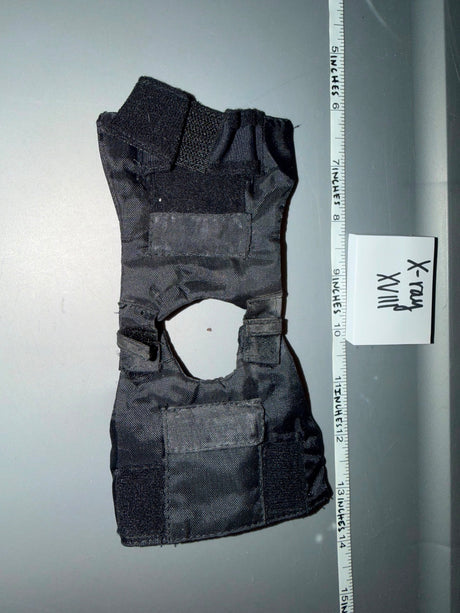 1/6 Scale Modern Era Black Tactical Vest - X-ray XVIII