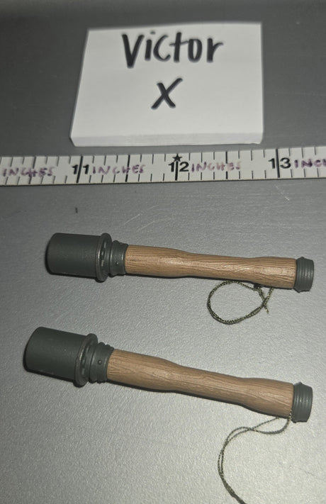 1:6 Scale WWII German Grenades Lot