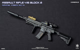 1/6 Scale Modern Era ASSAULT RIFLE 415 BLOCK 2 Weapons Set - NIB Easy and Simple Set A - BCSI