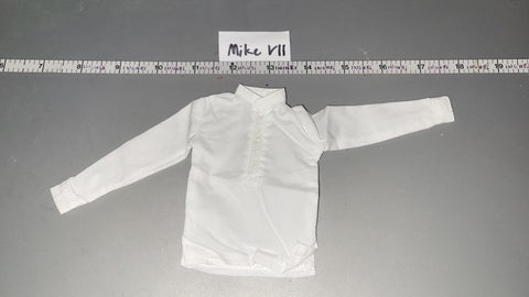 1/6 Scale WWII German White Work Shirt