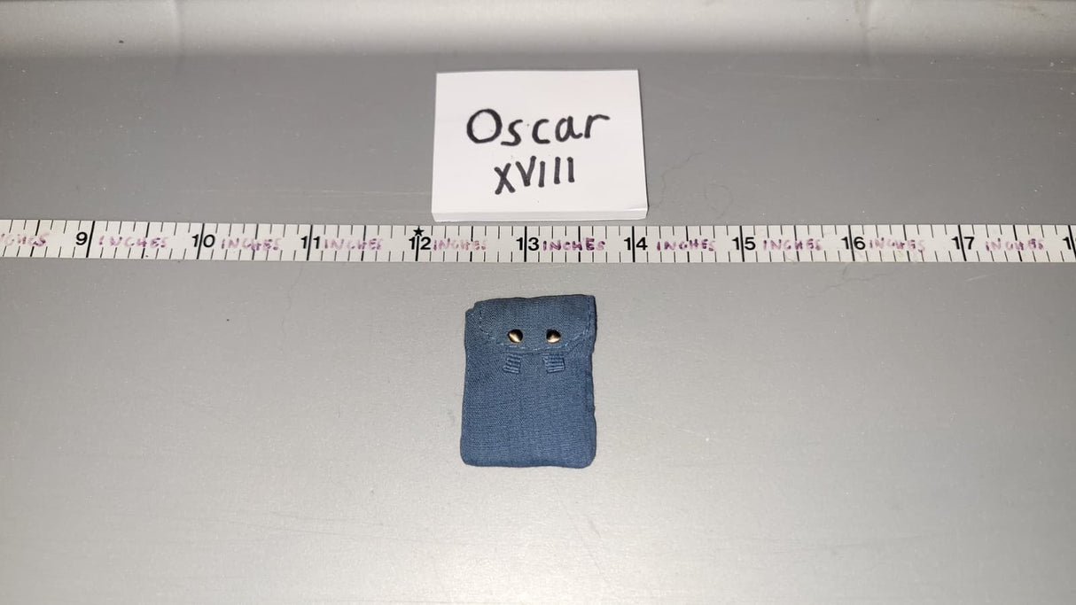 1:6 Scale WWII German Gas Mask Cape Pouch - Luftwaffe