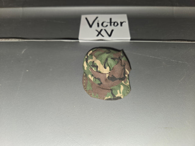 1/6 Scale Vietnam Era US Army Woodland Camouflage Patrol Cap - Victor XV