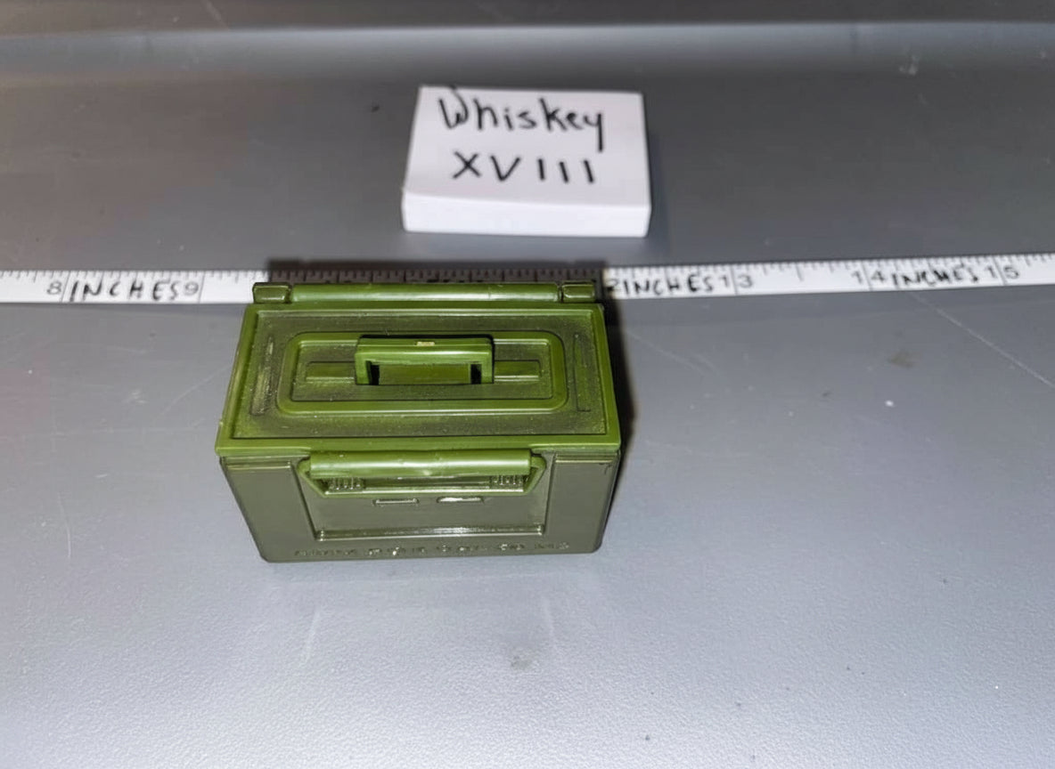 1:6 Scale WWII US .50 Caliber Machine Gun Ammunition Can