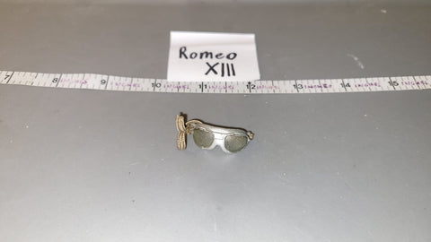 1:6 Scale WWII US Goggles - Aviator / Pilot