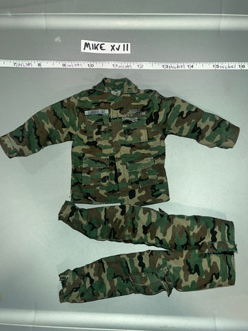 1:6 Scale Modern Era BDU Woodland Uniform